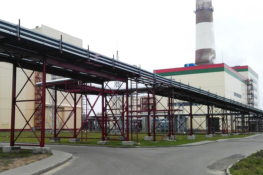 Flanged triple off-set butterfly valves SB43 were used for Power Plant in Minsk, Belarus
