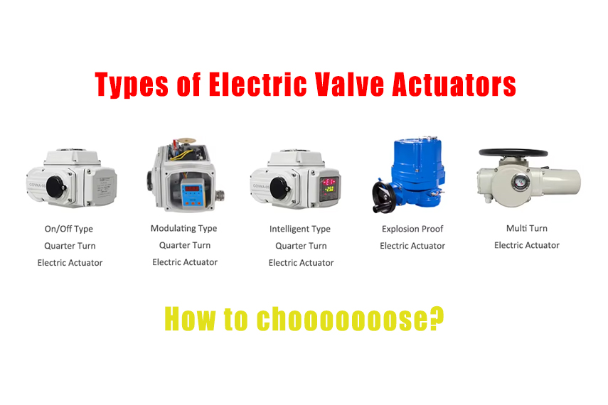 Research: What Types of Electric Valve Actuators Are There?